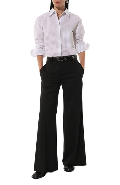 Хлопковая рубашка HUGO белого цвета по цене 20950 руб., арт. 50533037, фото 2 Хлопковая рубашка HUGO, арт. 50533037, фото 2