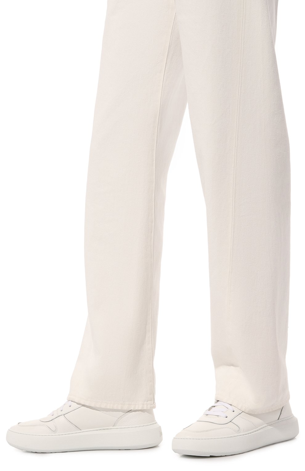 Кожаные кеды HERNO, арт. SH012DM/SH0E7, фото 3