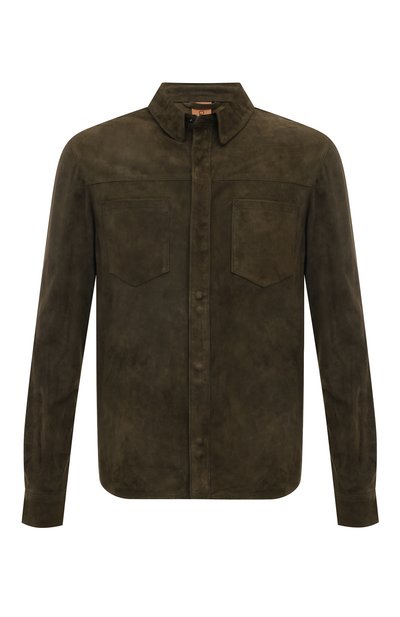 Мужская замшевая рубашка GIORGIO BRATO, арт. GU24S9812