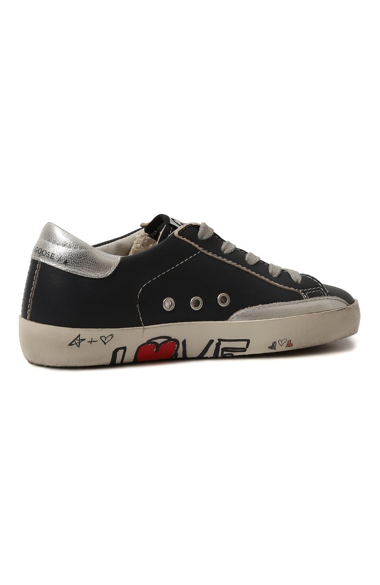 Кожаные кеды GOLDEN GOOSE DELUXE BRAND, арт. GYF00101.F005478, фото 1