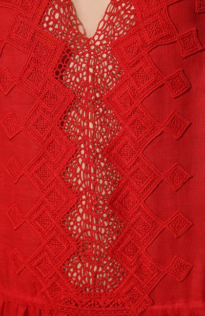 Льняное платье ERMANNO SCERVINO, арт. D404Q301QTZ, фото 5