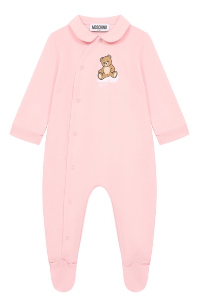 Хлопковый комбинезон MOSCHINO, арт. MUT04Y/LCA40