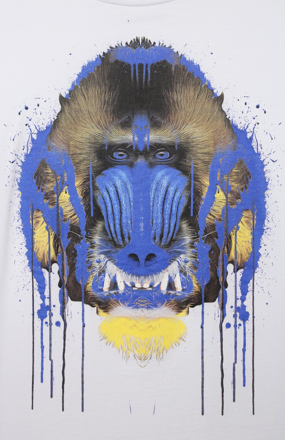 Хлопковая футболка MARCELO BURLON KIDS OF MILAN, арт. 21E/B/MB/1102/0010/2-6Y, фото 3
