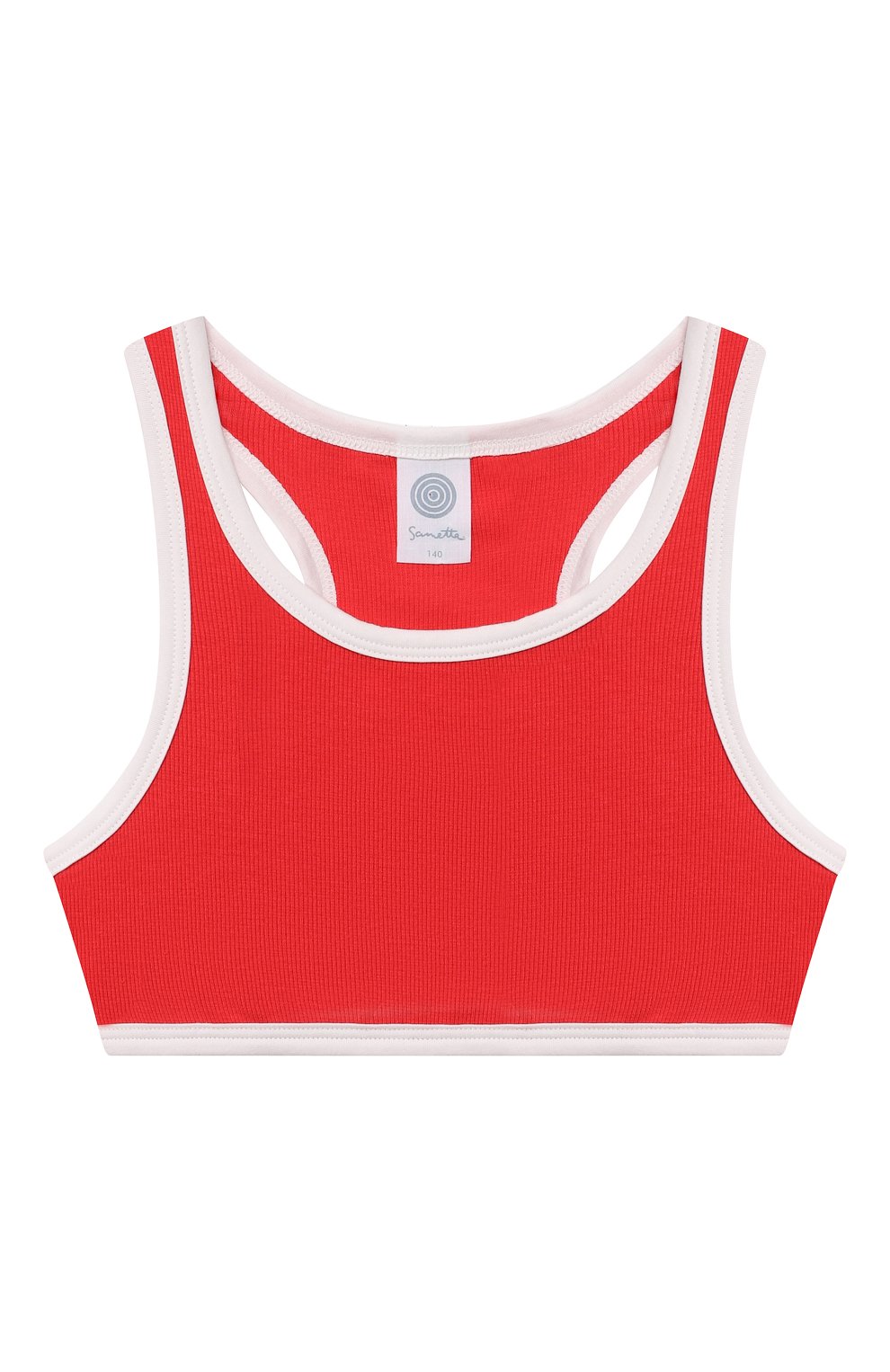 Бра-топ SANETTA красного цвета по цене 2435 руб., арт. 346795, фото 1 Бра-топ SANETTA, арт. 346795, фото 1