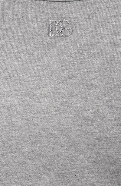 Свитшот из вискозы и хлопка DOLCE & GABBANA, арт. L5JWCI/HU7WD, фото 3