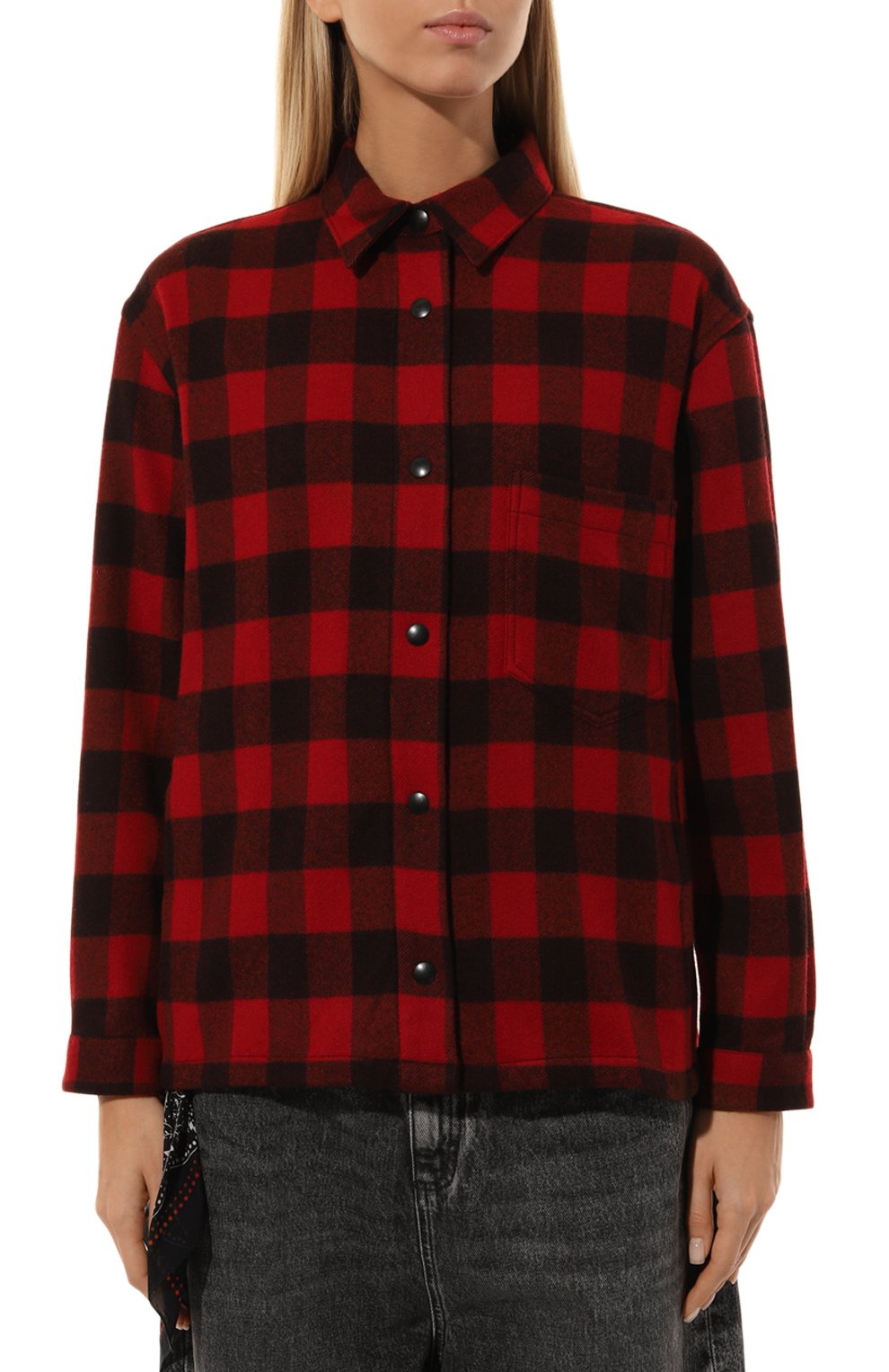 Рубашка из шерсти и каше мира DESTIN, арт. NIK0LE TRAGANT S0LID, фото 3