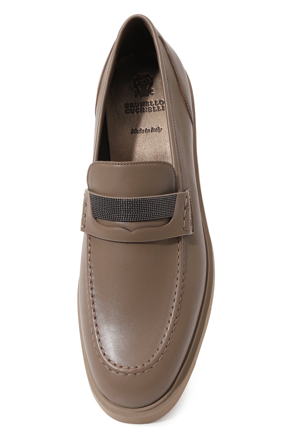 Кожаные пенни-лоферы BRUNELLO CUCINELLI, арт. MZSKGBP423, фото 6
