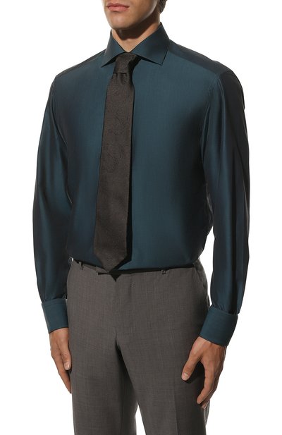 Хлопковая рубашка STEFANO RICCI, арт. MC000540/R122B, фото 3