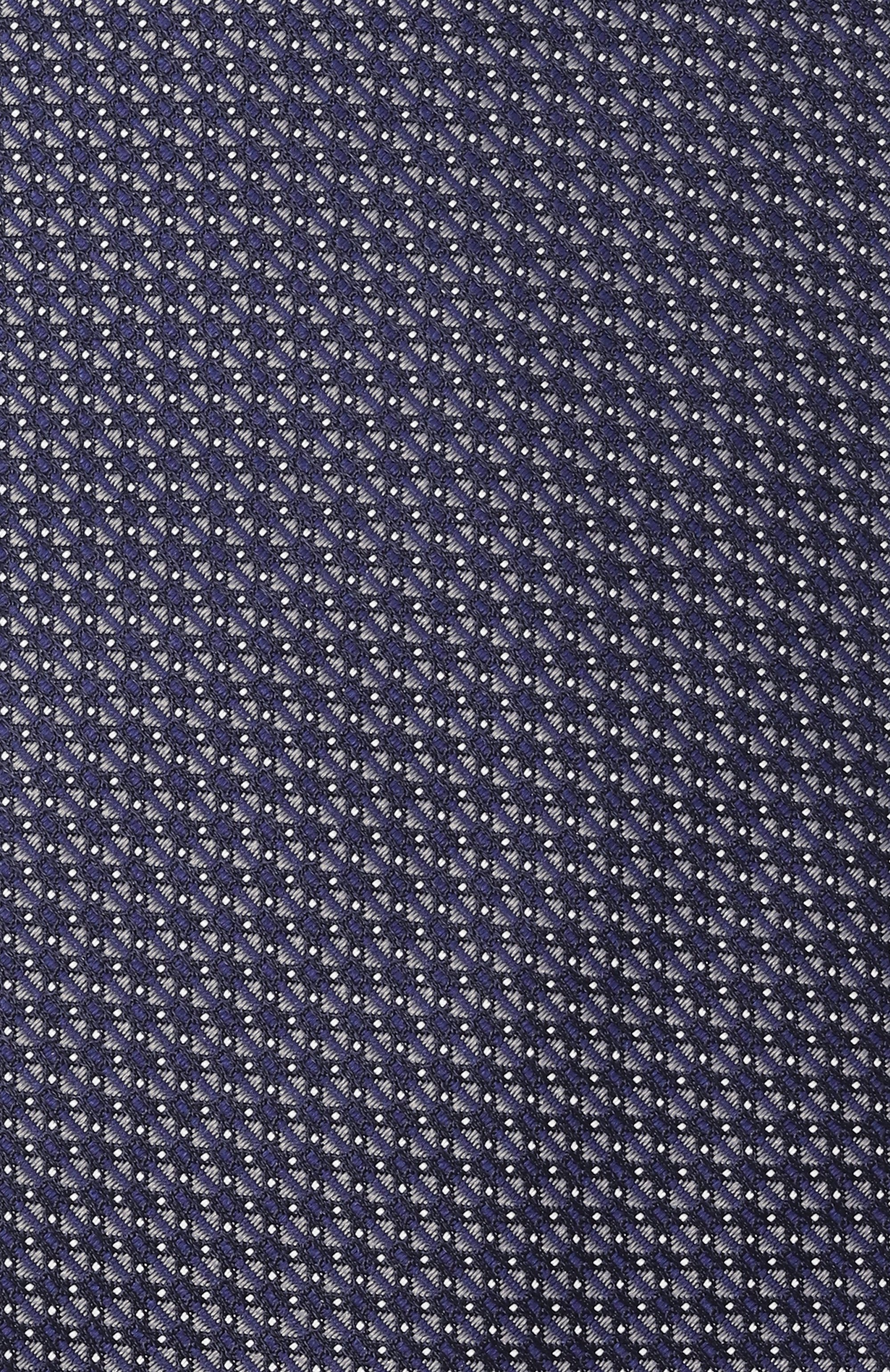 Шелковый галстук CANALI темно-синего цвета по цене 33900 руб., арт. 82/HJ04333, фото 4 Шелковый галстук CANALI, арт. 82/HJ04333, фото 4