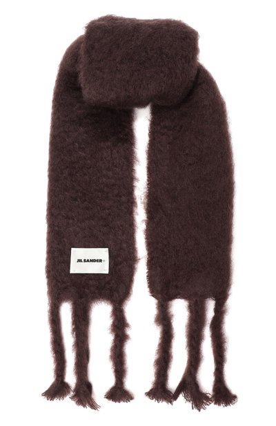 Женский шерстяной шарф JIL SANDER, арт. J40TE0132/J40041