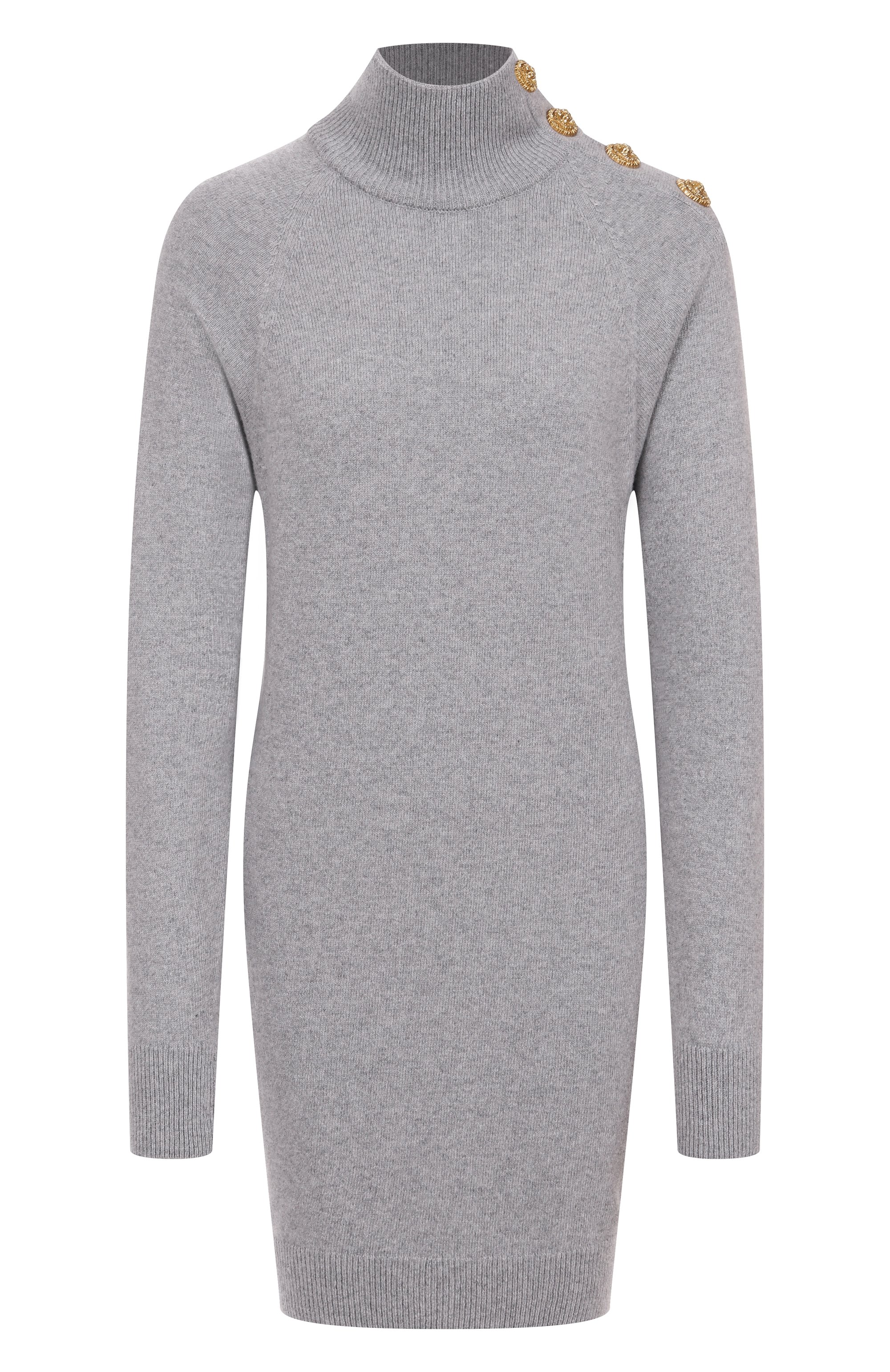 Платье из кашемира и шерсти BALMAIN, арт. FF0R9382/KI87, фото 1