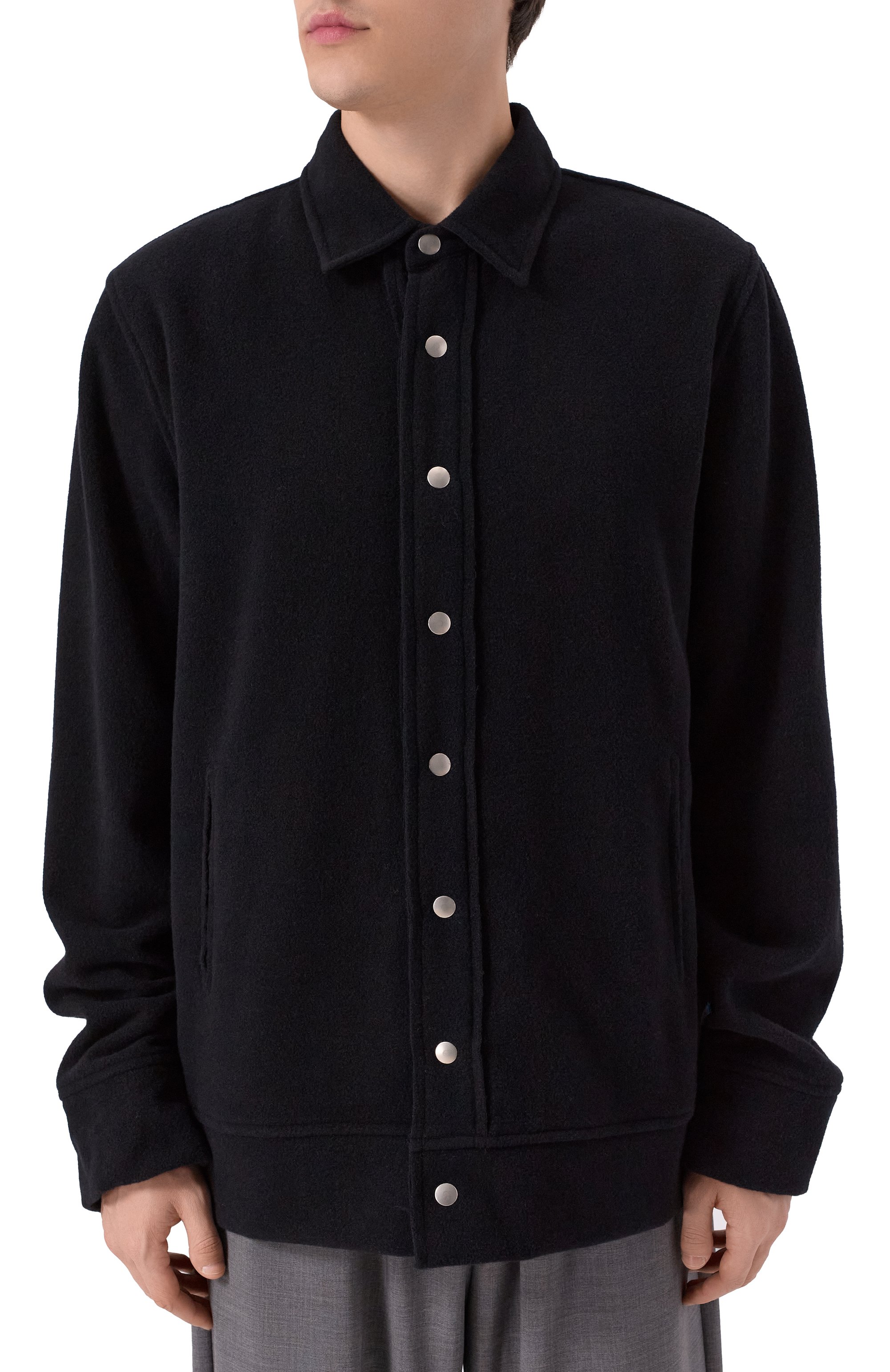 Кашемировая куртка-рубашка ANDREA YA'AQOV, арт. 25MCASH27/CASHMERE, фото 3