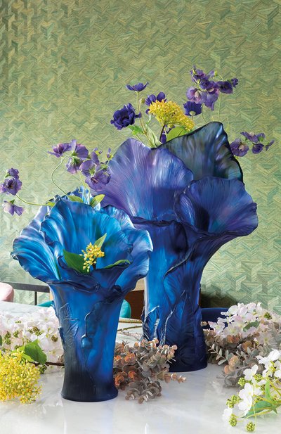 Ваза arum magnum DAUM синего цвета по цене 2710000 руб., арт. 05667, фото 4 Ваза arum magnum DAUM, арт. 05667, фото 4