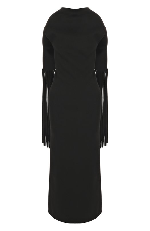 Шерстяное платье Sportmax RAME Чёрный RAME