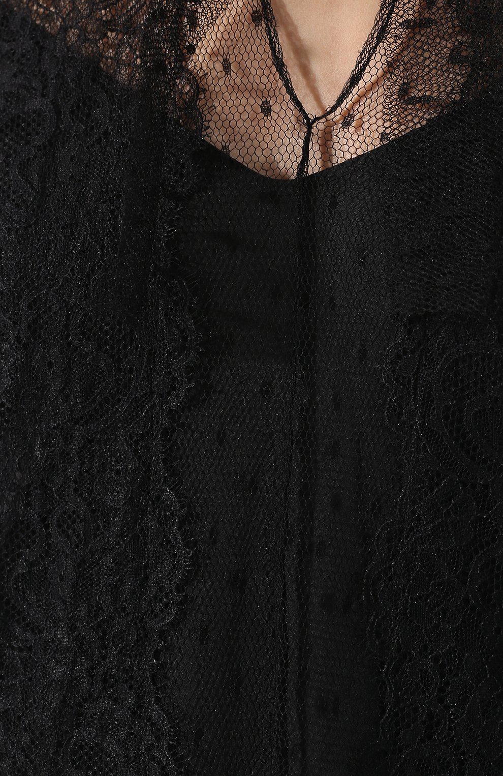 Блузка REDVALENTINO черного цвета по цене 37150 руб., арт. TR3ABC45/1GK, фото 5 Блузка REDVALENTINO, арт. TR3ABC45/1GK, фото 5