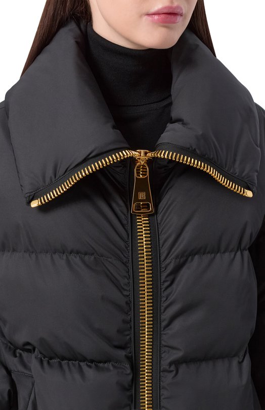 Пуховик Balmain FF0TP130/XK09 Чёрный  FF0TP130/XK09 Фото 5