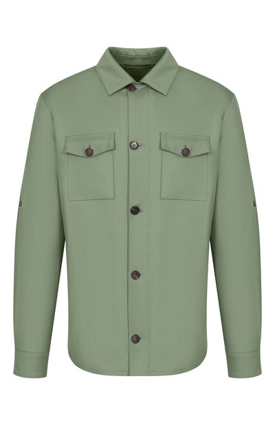 Мужская шерстяная куртка-рубашка MVST, арт. M26.CSM.J404/V0074-TECH W00L