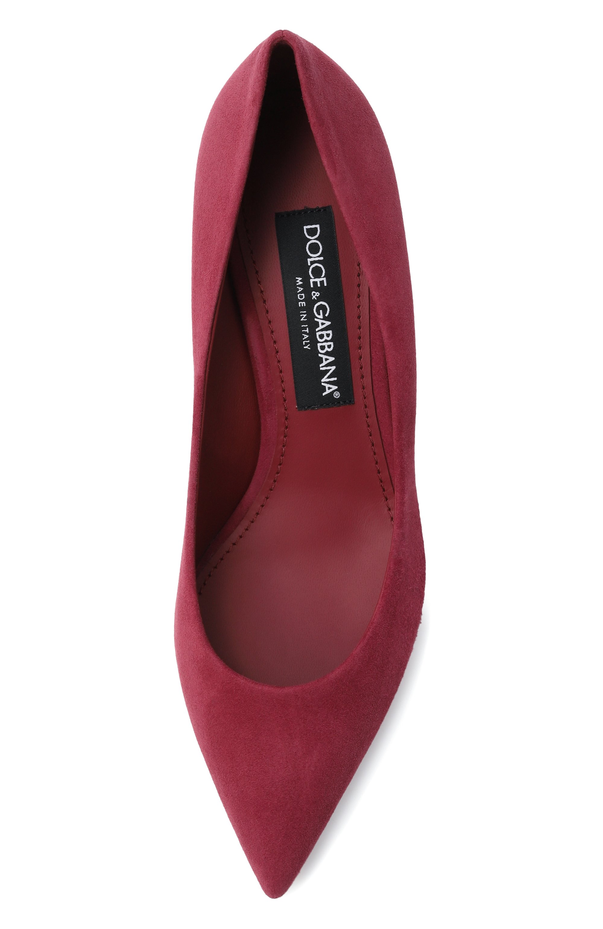 Замшевые туфли cardinale 60 DOLCE & GABBANA бордового цвета по цене 85700 руб., арт. CD1839/A1275, фото 6 Замшевые туфли cardinale 60 DOLCE & GABBANA, арт. CD1839/A1275, фото 6