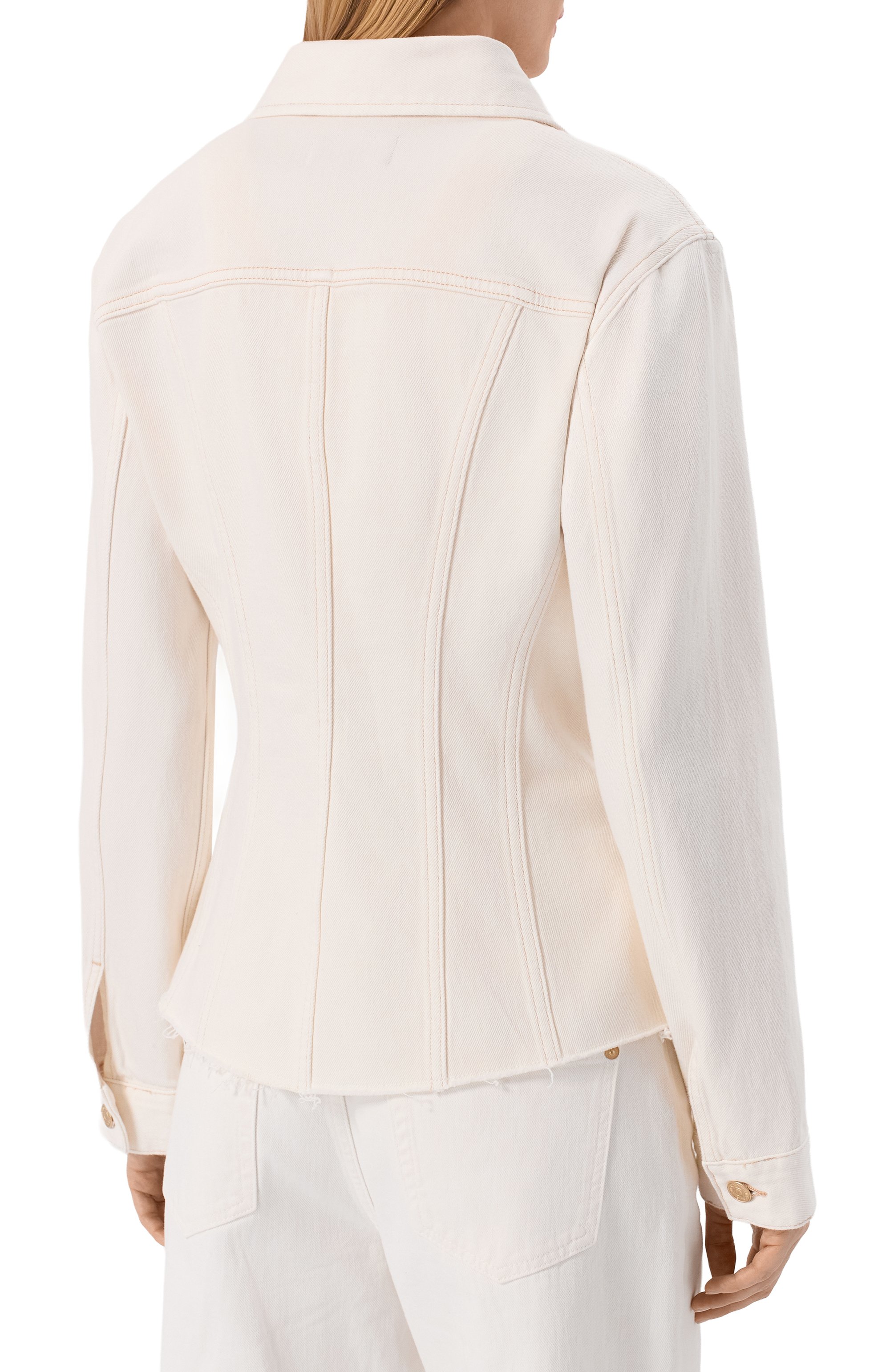 Джинсовая куртка cinched trucker 7 FOR ALL MANKIND, арт. 7U7I0D52-MKY, фото 4