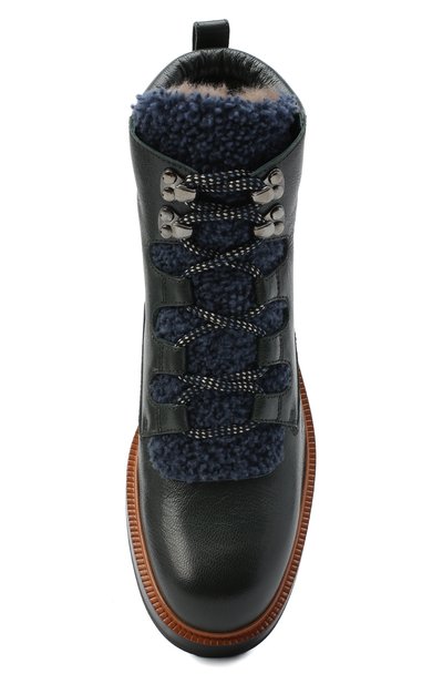 Кожаные ботинки SANTONI, арт. WTWW58814SQ0ANYBV80, фото 5