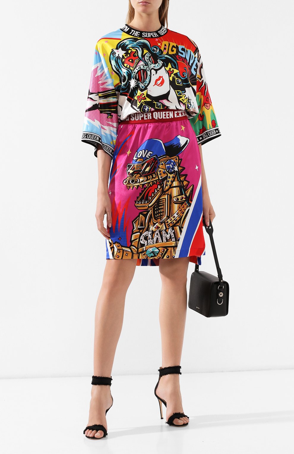 Юбка с принтом DOLCE & GABBANA, арт. F4BLAT/G7SFN, фото 2