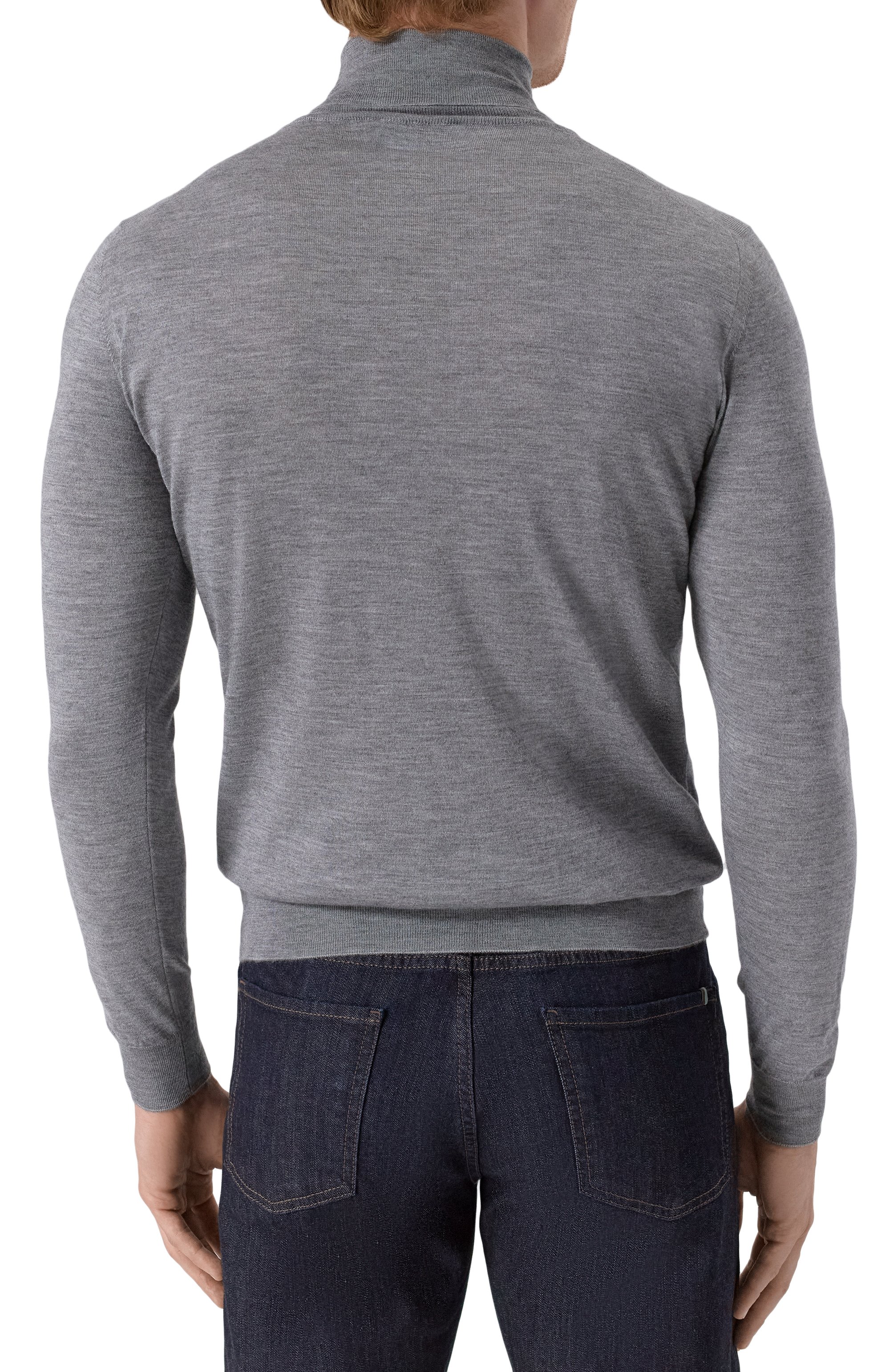 Водолазка из кашемира и шелка FEDELI, арт. MU007124, фото 4