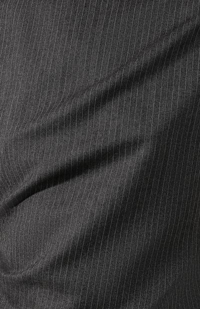 Шерстяной топ DRIES VAN NOTEN серого цвета по цене 78200 руб., арт. 192-30732-8182, фото 5 Шерстяной топ DRIES VAN NOTEN, арт. 192-30732-8182, фото 5