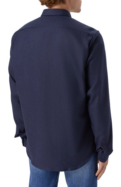 Шерстяная рубашка KITON, арт. UMCBUBAK0167G01, фото 4