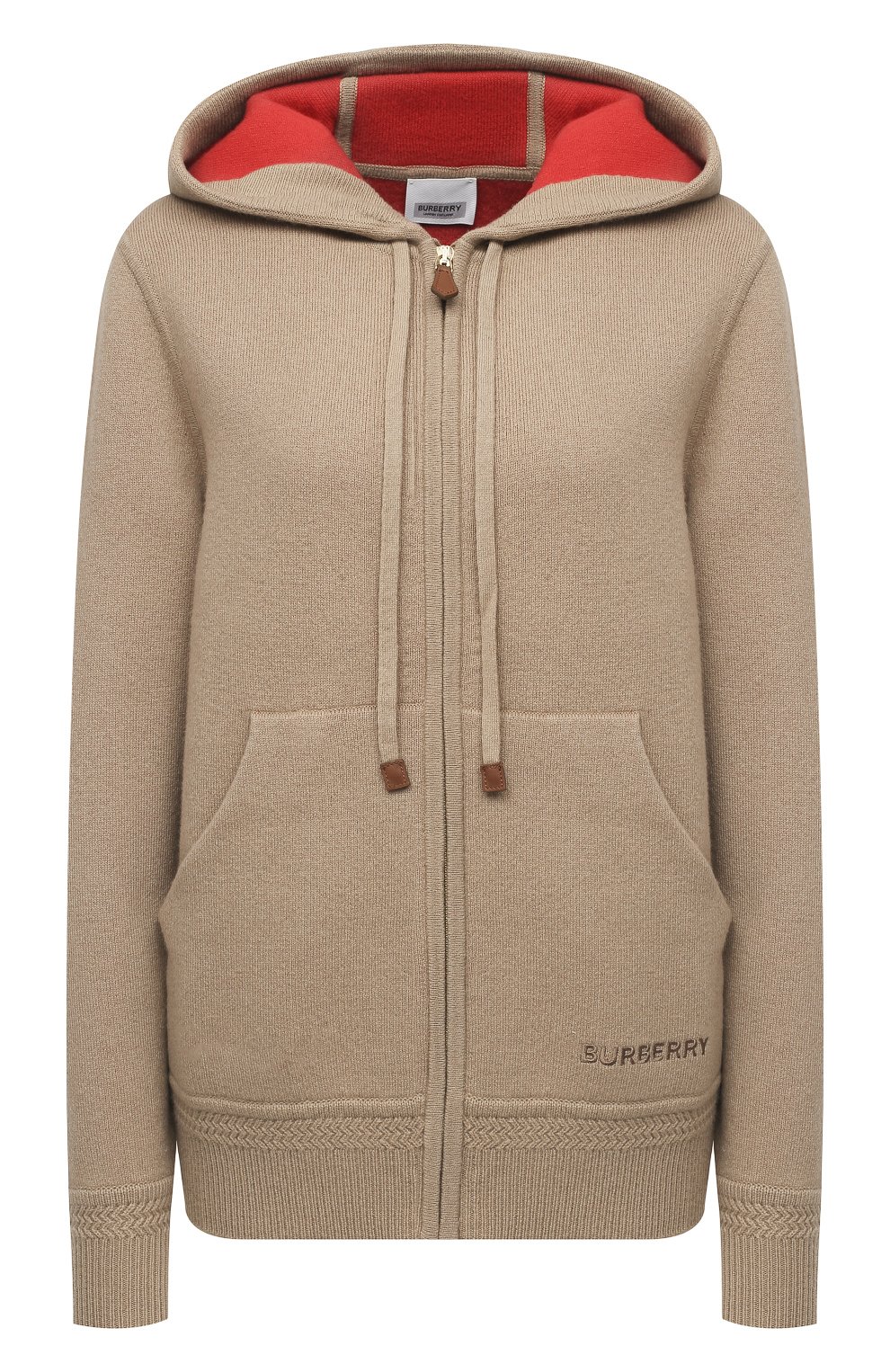 Кашемировый кардиган BURBERRY бежевого цвета по цене 133500 руб., арт. 8038021, фото 1 Кашемировый кардиган BURBERRY, арт. 8038021, фото 1