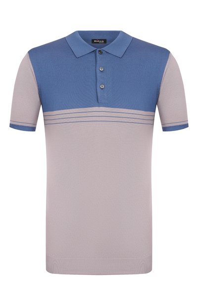 Мужская хлопковое поло KITON, арт. UMK0928