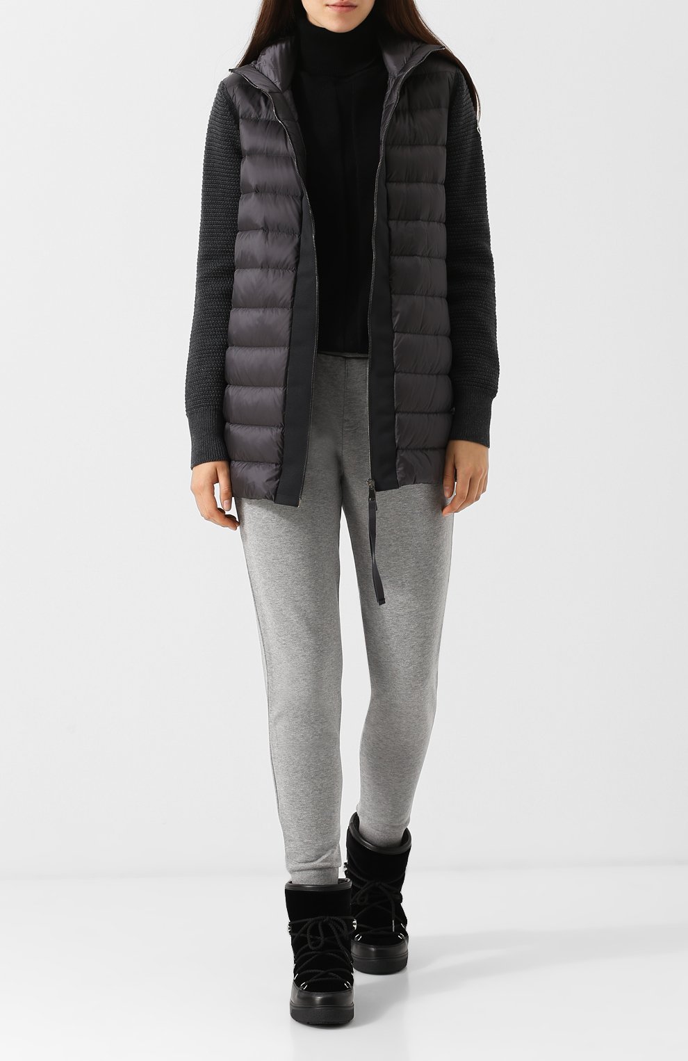 Пуховая куртка с воротником-стойкой MONCLER, арт. D2-093-94905-00-98124, фото 2
