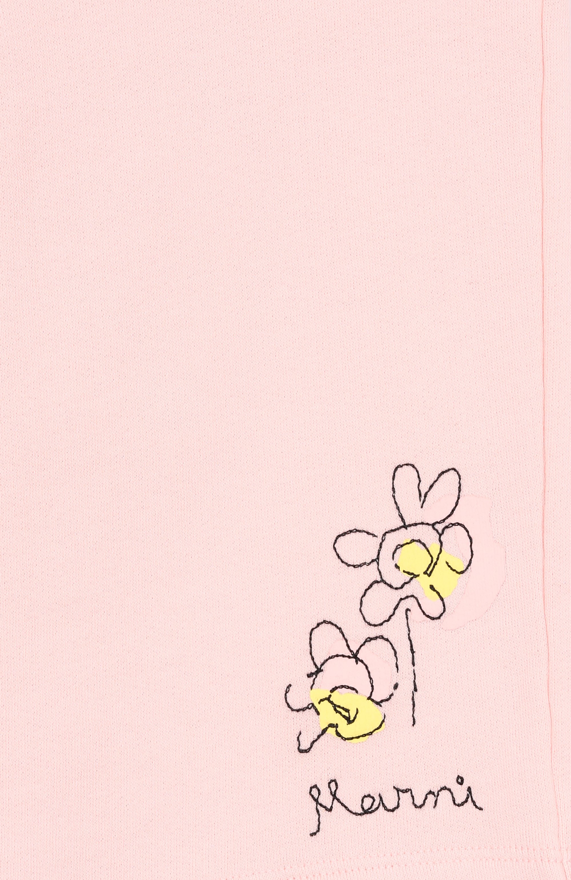 Хлопковые брюки MARNI светло-розового цвета по цене 10650 руб., арт. M01651/M00SH, фото 3 Хлопковые брюки MARNI, арт. M01651/M00SH, фото 3