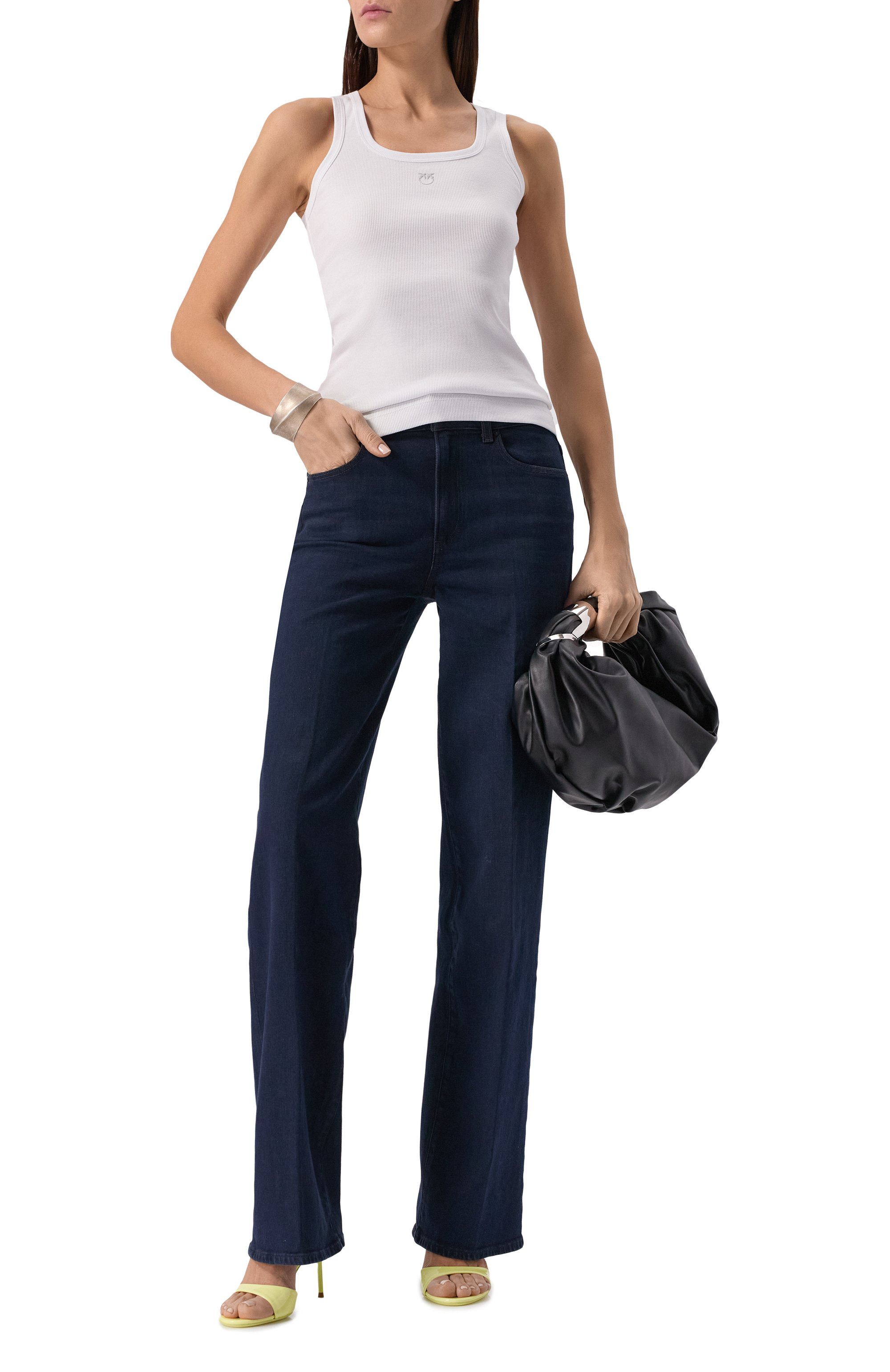 Хлопковая майка PINKO, арт. 100807/A2C1, фото 2