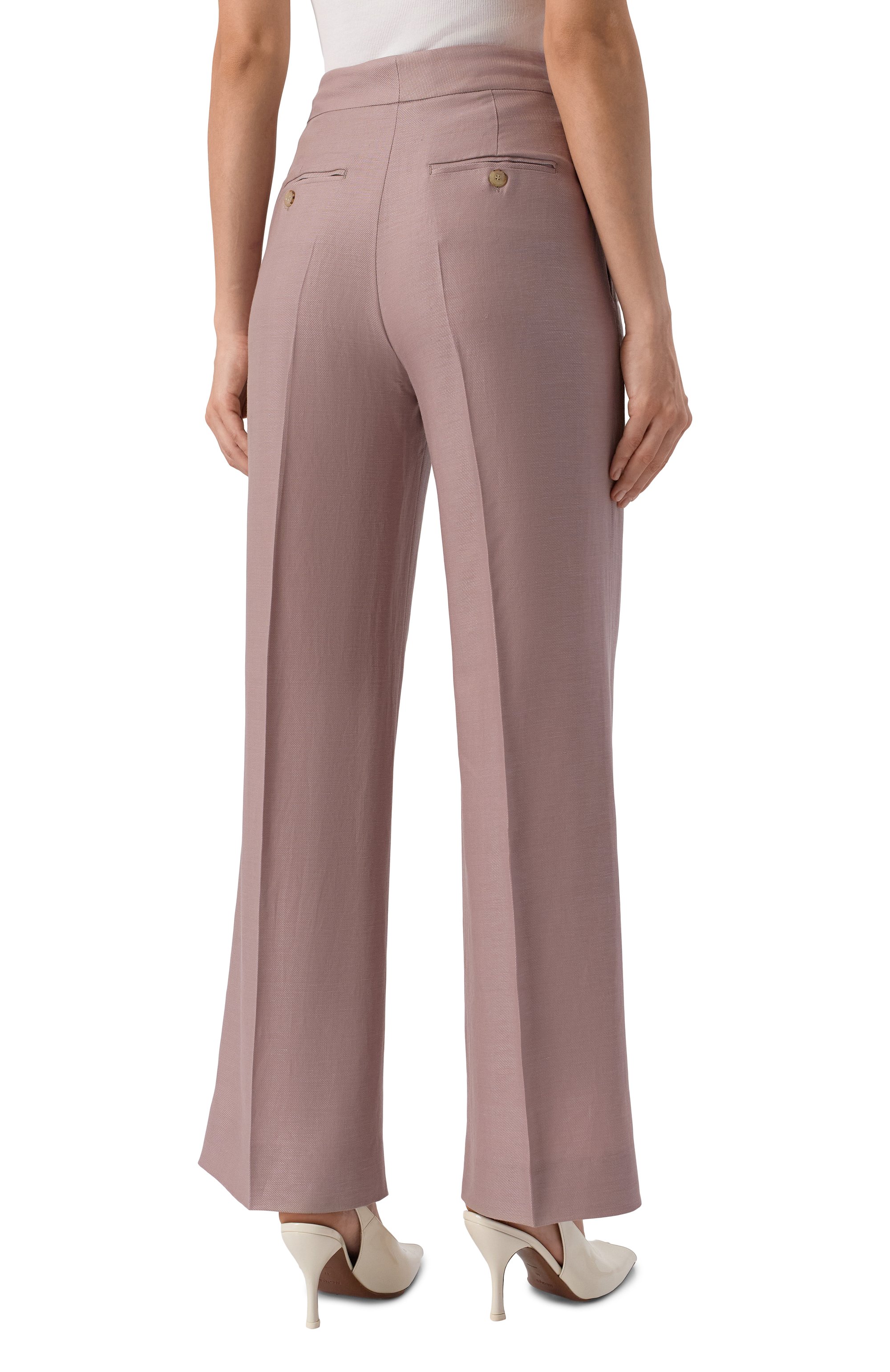 Брюки из кашемира и льна COLOMBO, арт. PA00481/77528-U, фото 4