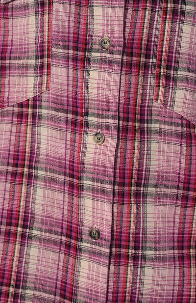 Рубашка из хлопка и льна ISABEL MARANT ETOILE, арт. 23ACH0072FA-A3I07E, фото 5