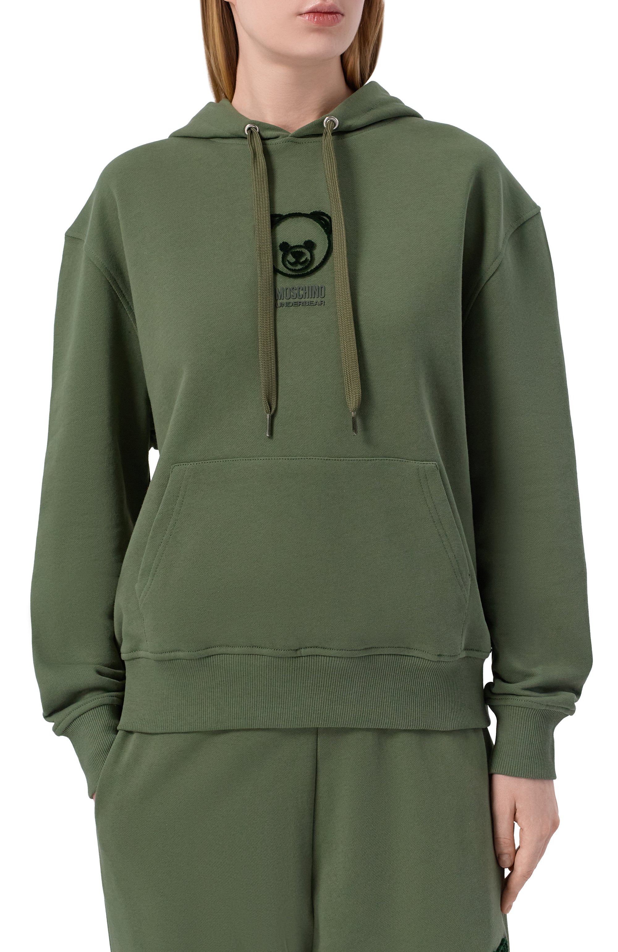 Хлопковое худи MOSCHINO, арт. A1708/4418, фото 3
