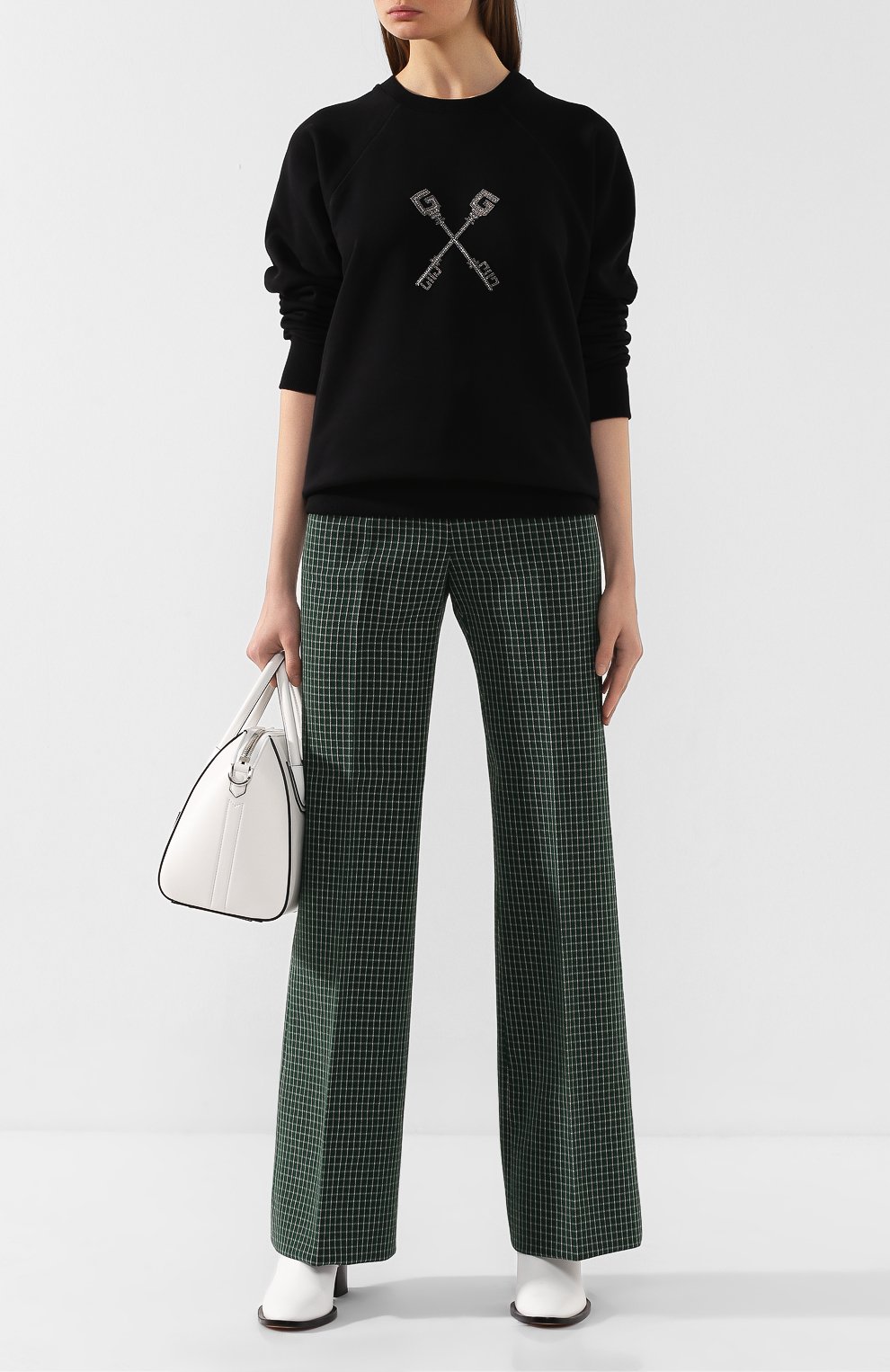 Хлопковый свитшот GIVENCHY, арт. BW7062G0G2, фото 2