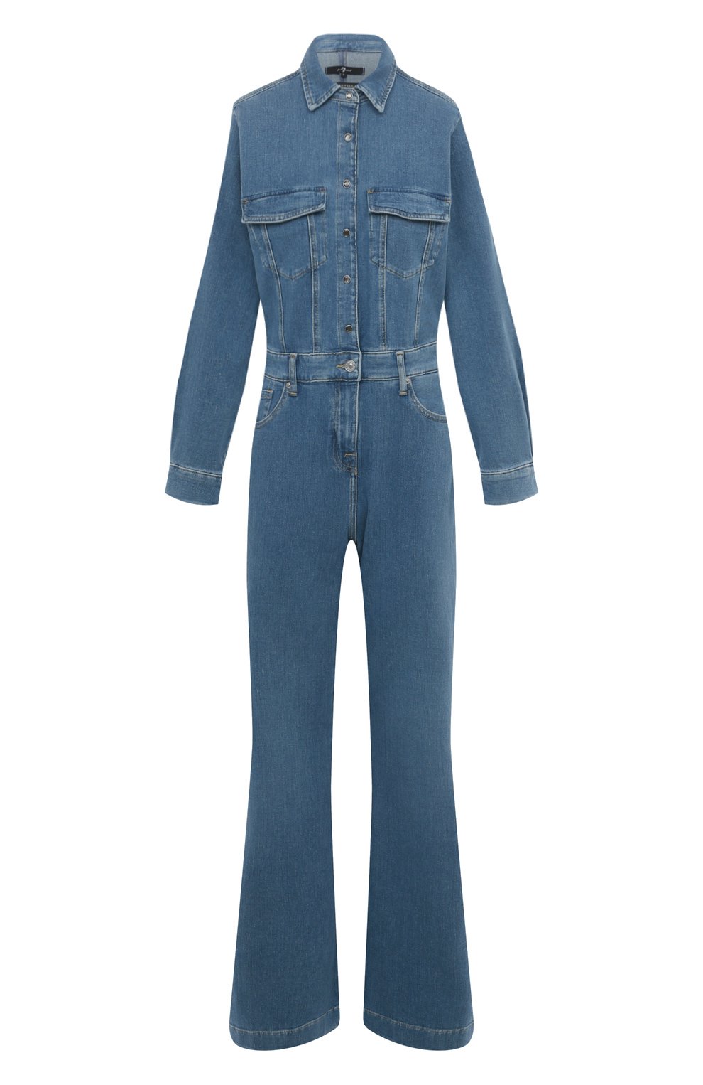 Джинсовый комбинезон 7 FOR ALL MANKIND, арт. JSXLR510WI, фото 1