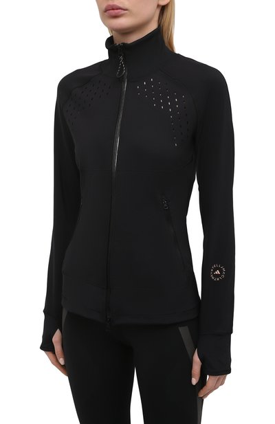 Толстовка ADIDAS BY STELLA MCCARTNEY черного цвета по цене 11150 руб., арт. FU0761, фото 3 Толстовка ADIDAS BY STELLA MCCARTNEY, арт. FU0761, фото 3