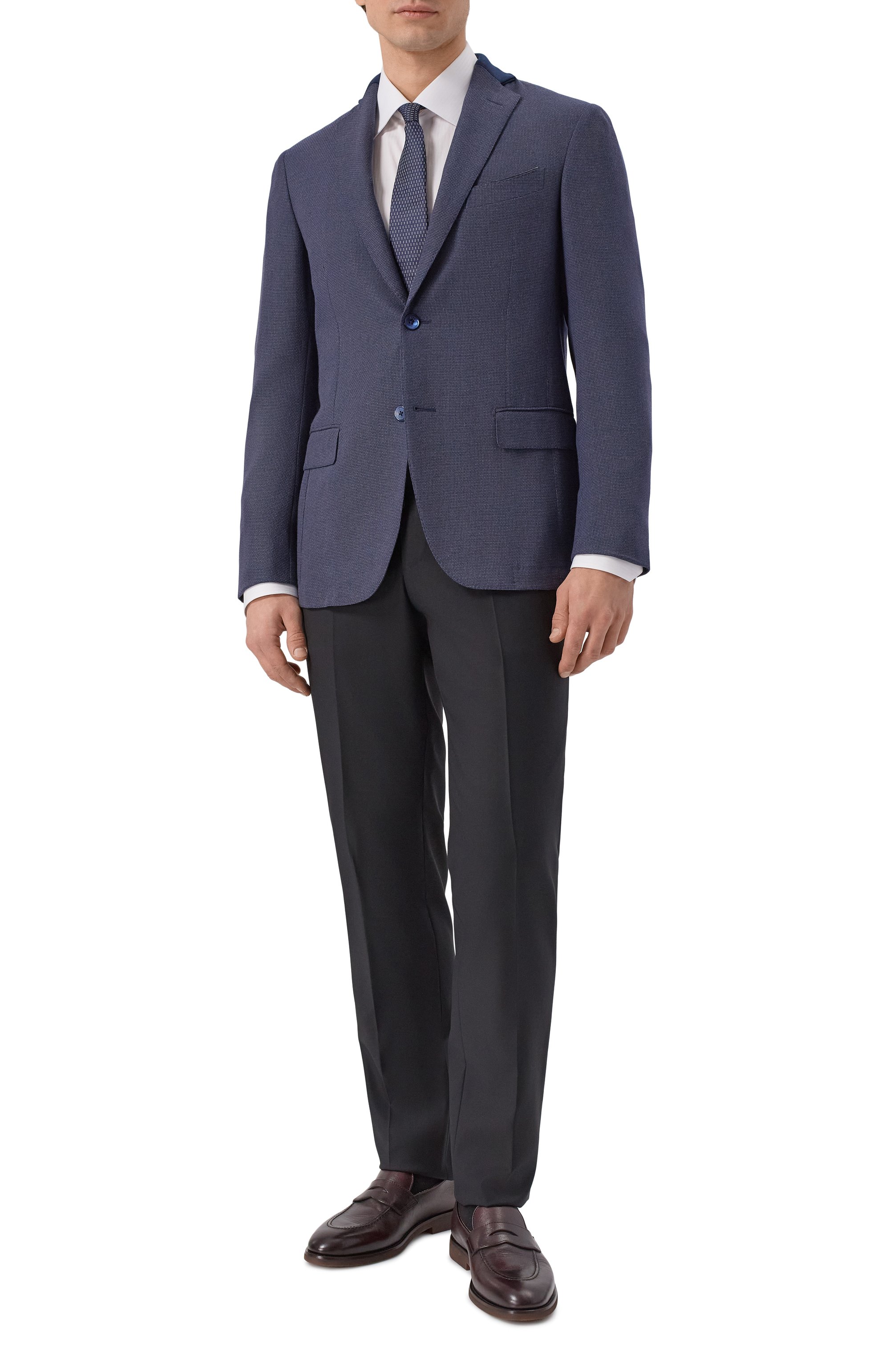 Пиджак из шерсти и шелка ZILLI, арт. MNP-G2W0S-36071/0001, фото 2