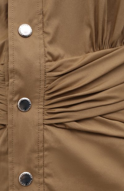 Хлопковое платье DSQUARED2 бежевого цвета по цене 87550 руб., арт. S75CV0455/S44131, фото 5 Хлопковое платье DSQUARED2, арт. S75CV0455/S44131, фото 5