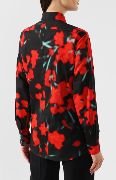 Хлопковая рубашка DRIES VAN NOTEN, арт. 191-30752-7100, фото 4