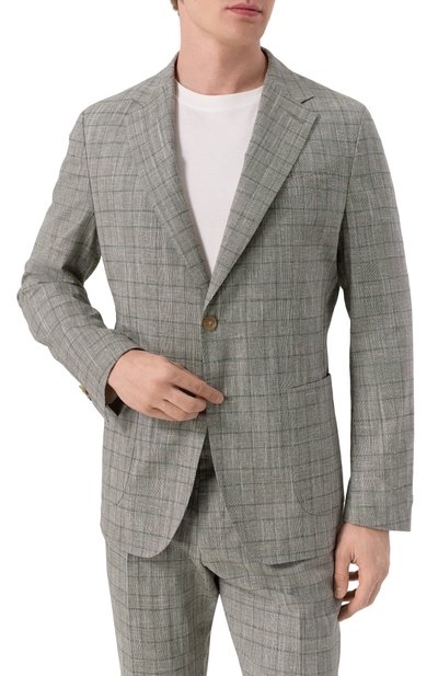 Пиджак из хлопка и шерсти WINDSOR светло-зеленого цвета по цене 96350 руб., арт. 13 GI0RN0 10019056/30045435, фото 5 Пиджак из хлопка и шерсти WINDSOR, арт. 13 GI0RN0 10019056/30045435, фото 5