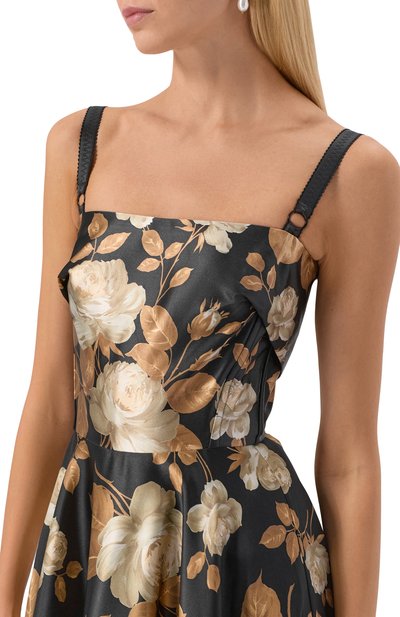 Платье из вискозы DOLCE & GABBANA, арт. F6TYFT/FSIB8, фото 4