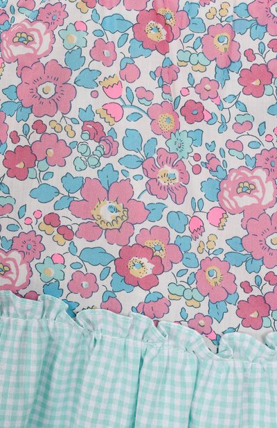 Хлопковый сарафан PESCIOLINO ROSSO, арт. PBSABI-14PATCH/8A-12A, фото 3