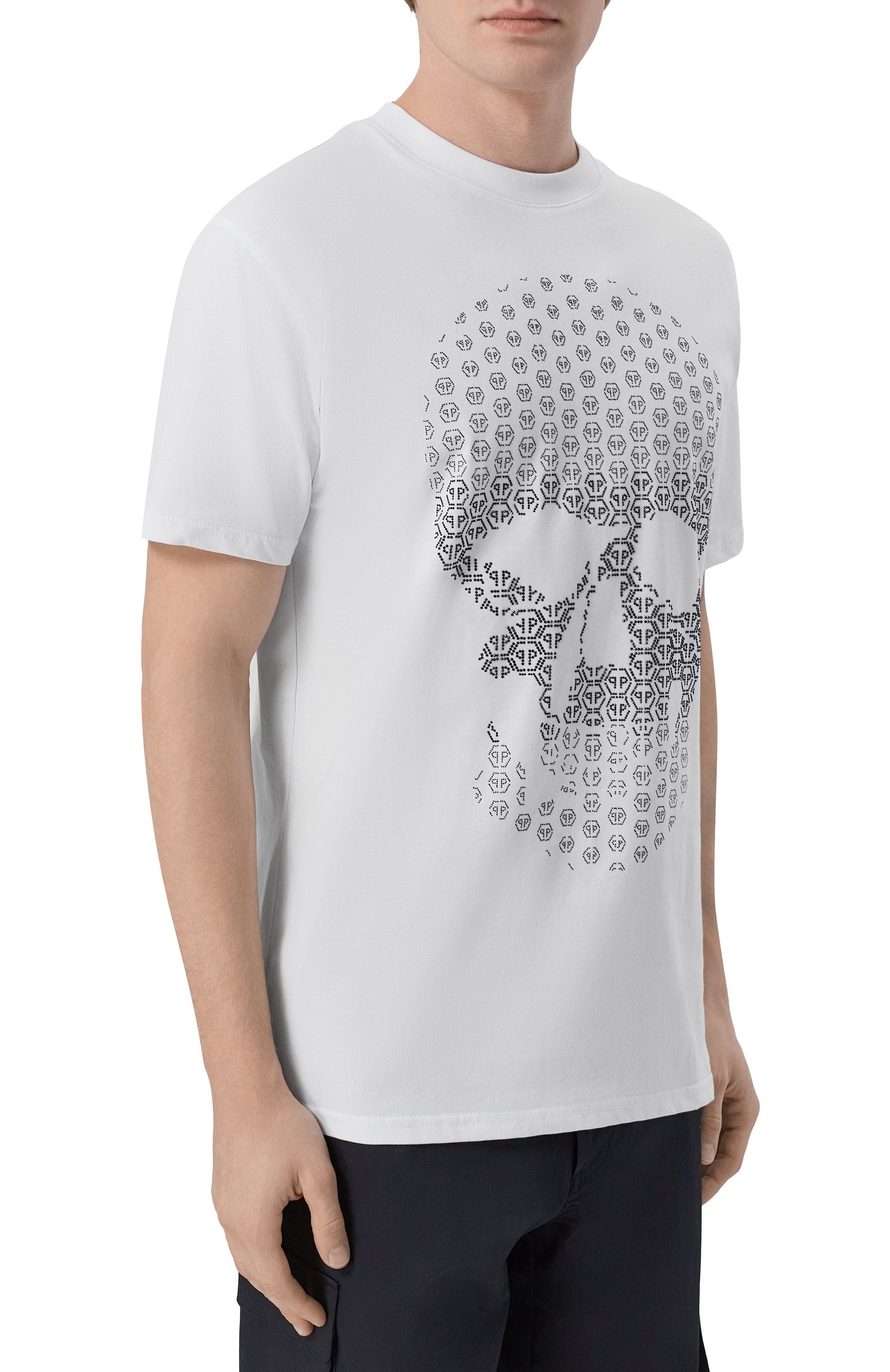 Хлопковая футболк а PHILIPP PLEIN, арт. SAFC MTK8686 PJY002N, фото 3