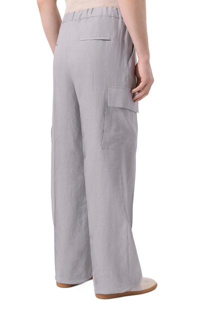 Льняные брюки-карго HEVO, арт. T0RREQUETTA 090/H716, фото 4