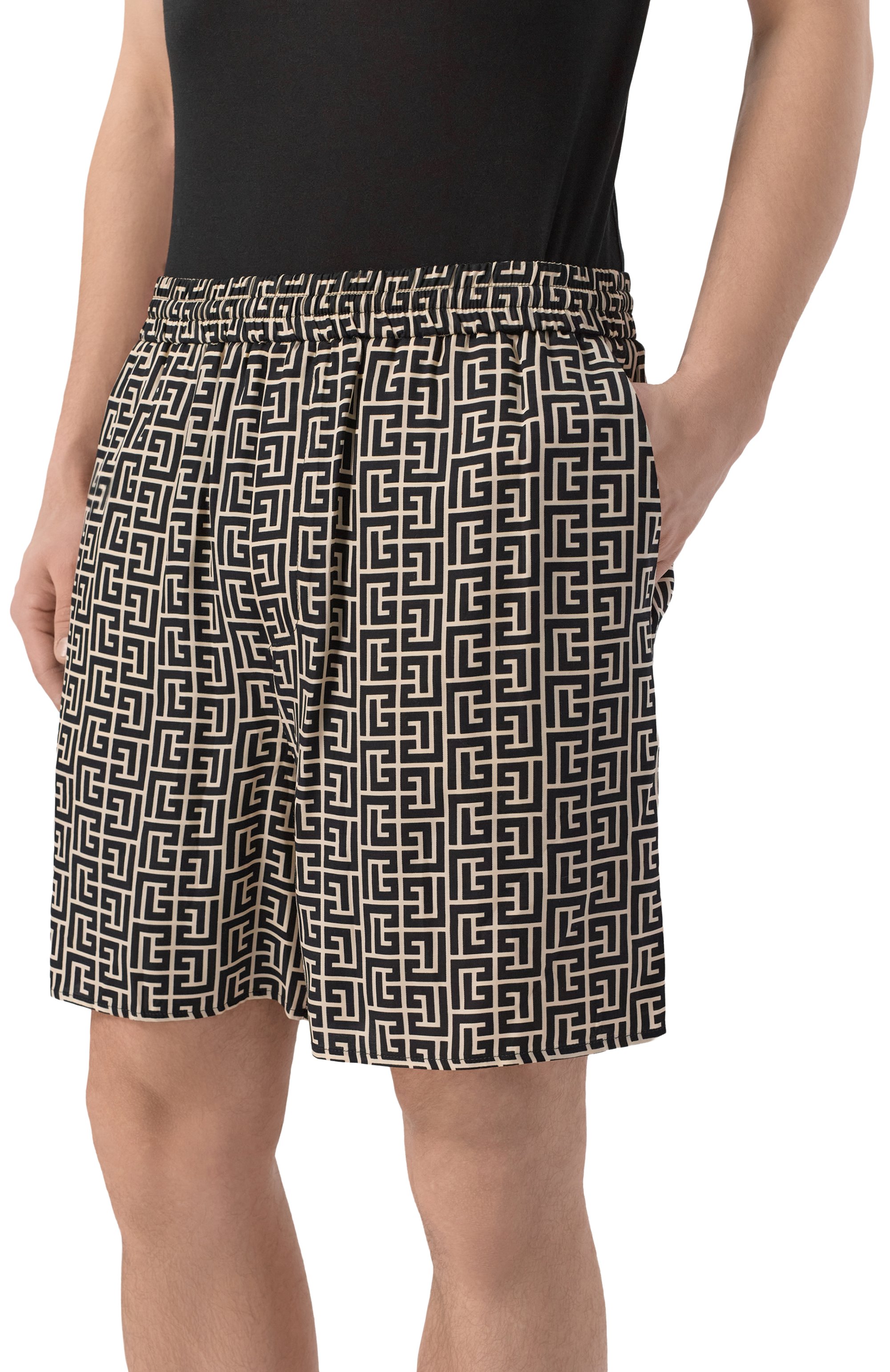 Шорты из вискозы BALMAIN, арт. GH1PA172/VI36, фото 3