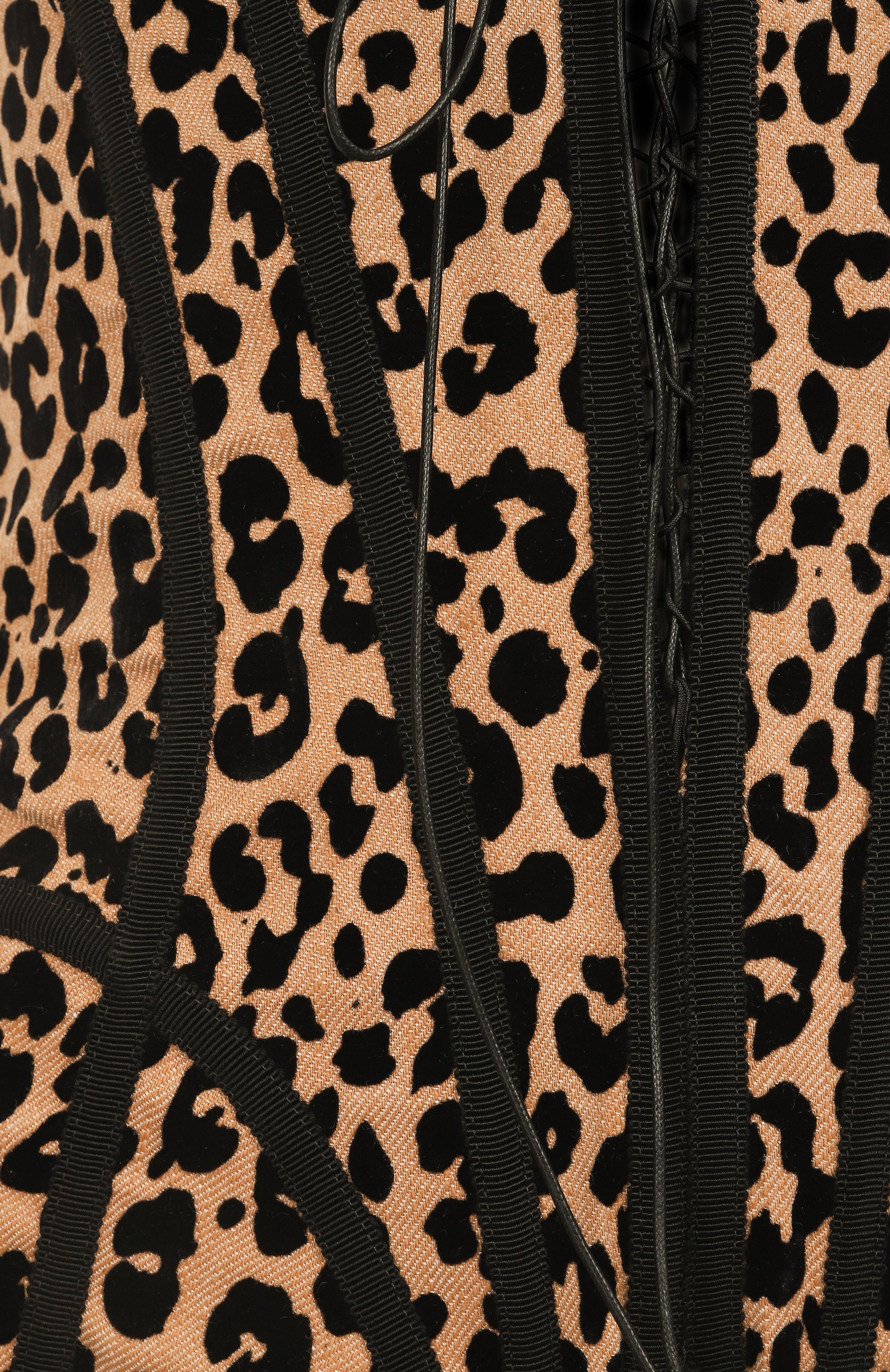 Джинсовый топ-корсет GIUSEPPE DI MORABITO леопардового цвета по цене 92850 руб., арт. 04SST0268 04414, фото 6 Джинсовый топ-корсет GIUSEPPE DI MORABITO, арт. 04SST0268 04414, фото 6