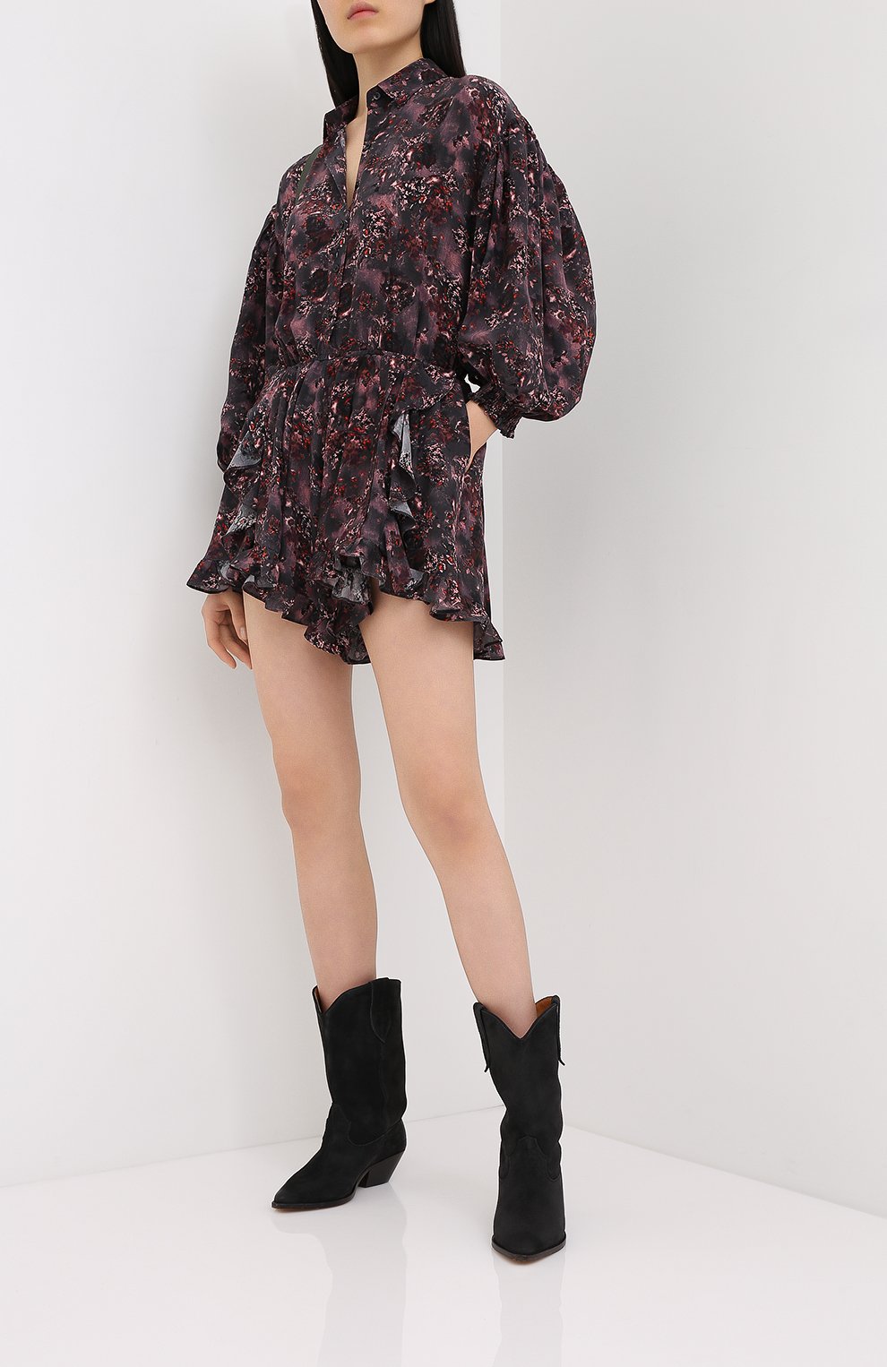 Комбинезон из вискозы и шелка IRO, арт. WP29GALA, фото 2